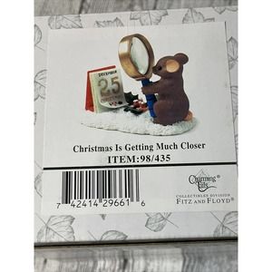CHARMING TAILS "CHRISTMAS IS GETTING MUCH CLOSER" 98/435 NEW